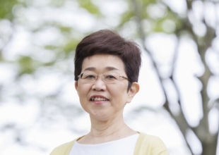 笠かなえから交代する田中るみ子です